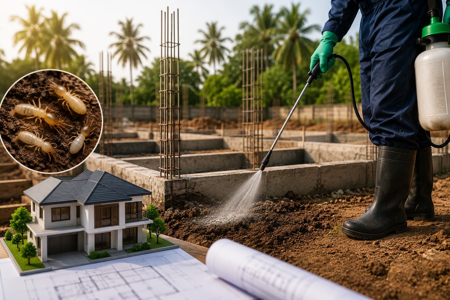 Pre-Construction Anti-Termite Treatment in Kerala - What You Must Know Before Building