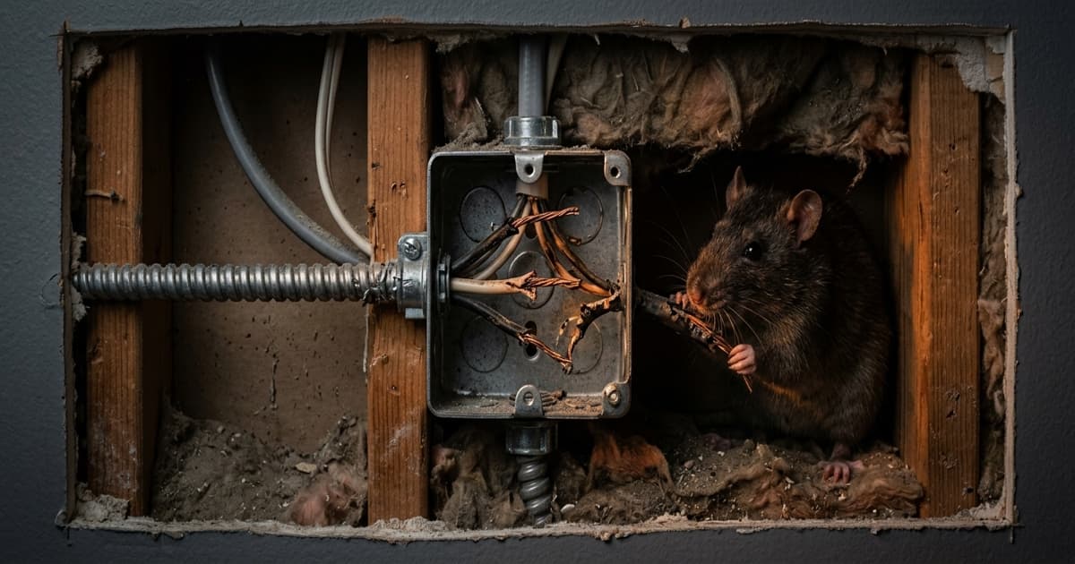 How Rats Damage Electrical Wiring and Increase Fire Risks