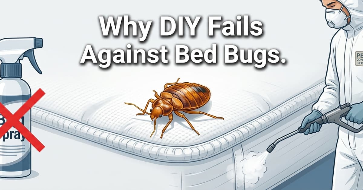 Why Bed Bugs Are So Hard to Kill Without Professional Help